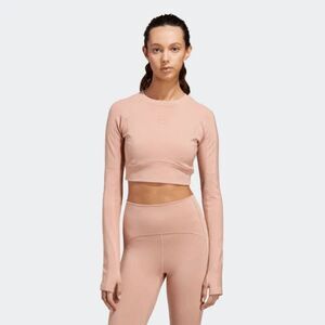 adidas by Stella McCartney TrueStrength Long Sleeve Cropped Top Size XS